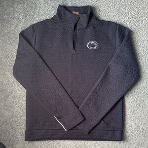 Navy Penn State Quarter-Zip Pullover